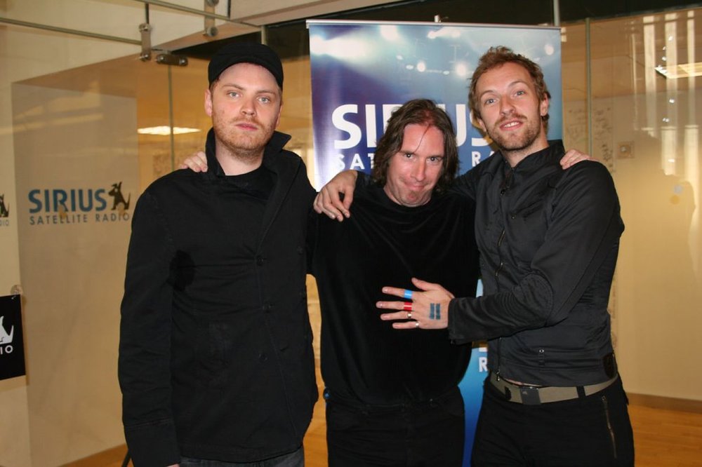 Coldplay - Jonny Buckland, Dave Mac & Chris Martin