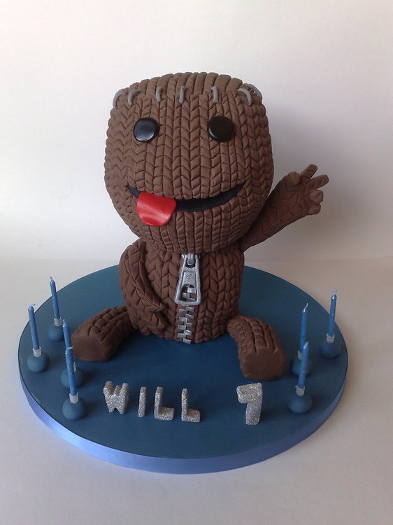 Sack Boy Birthday Cake