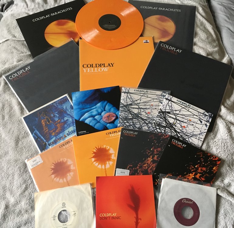 Coldplay "Pre-Parachutes and Parachutes" Era Vinyl Records, Memorabilia Collectors' Thread - Page 2 Past Releases Coldplaying