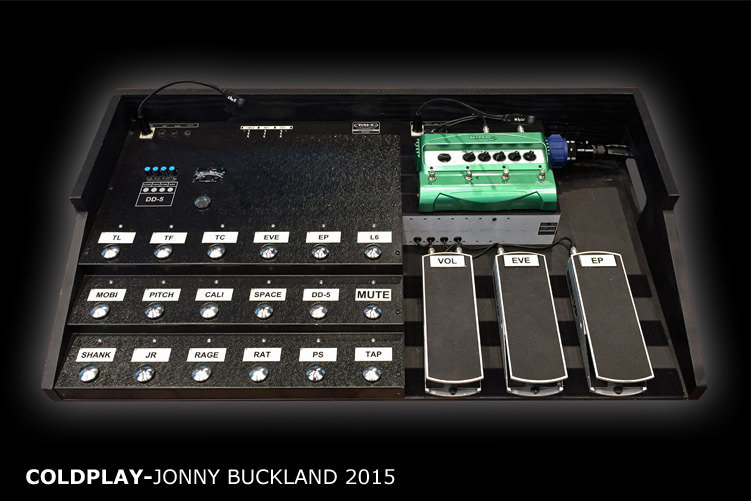 jonny buckland pedalboard